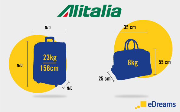 carbón Albany misericordia Alitalia: la normativa sobre el equipaje de mano y facturado | eDreams