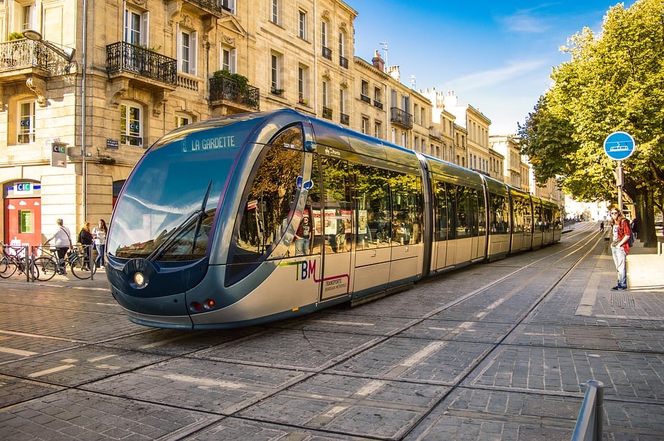 Bordeaux tram