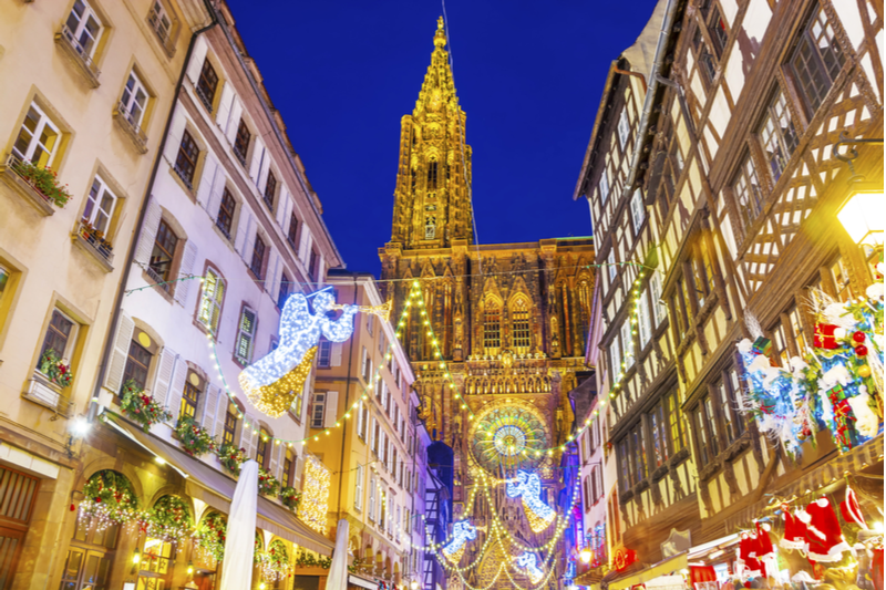 24 heures dans les marchés de Noël de Strasbourg!