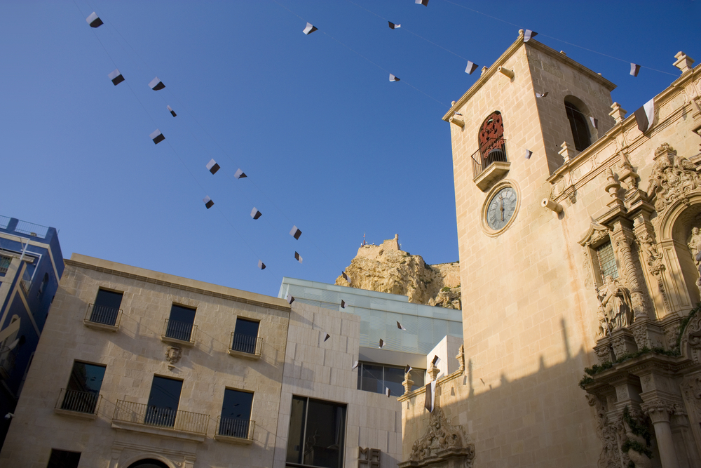 Museum of Contemporary Art of Alicante (MACA) and Basilica Santa Maria in Alicante