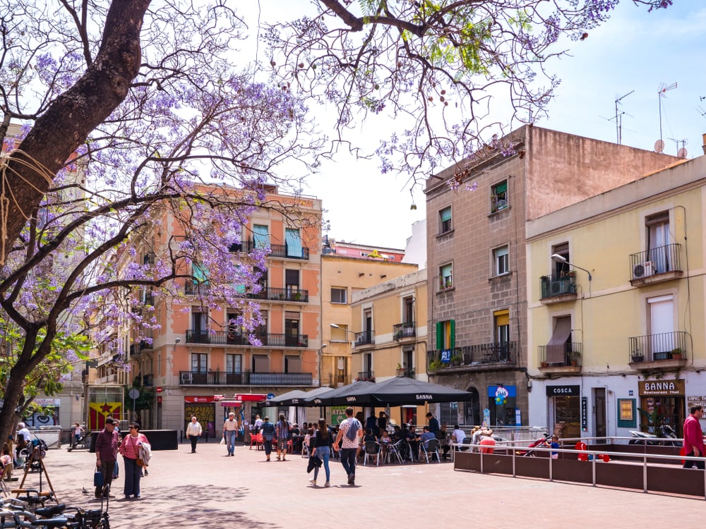 Quartier de Gracia à Barcelone