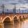 Pont de Bordeaux au coucher du soleil