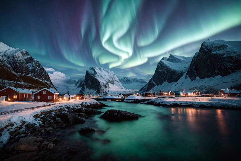 Aurores Boreales à Norvège