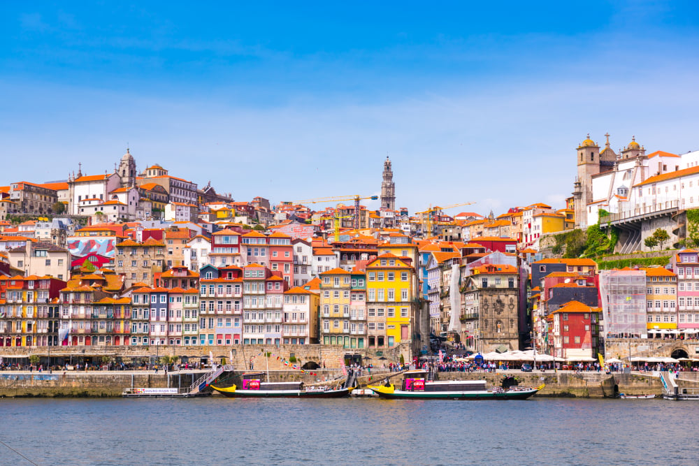 Vue sur la cité de Porto