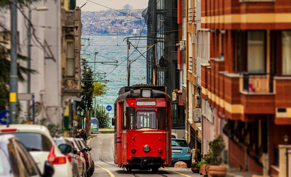 Le tram à Istanbul